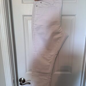 Women's White NYDJ ankle Jeans